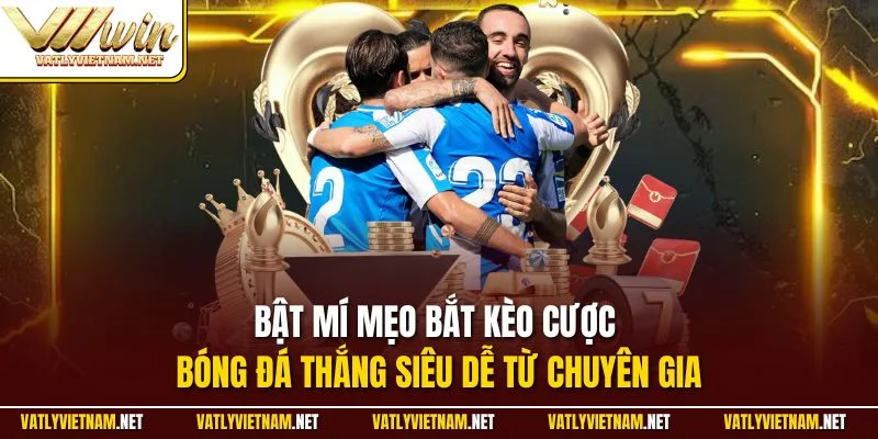 Bật mí mẹo bắt kèo cược bóng đá thắng siêu dễ từ chuyên gia