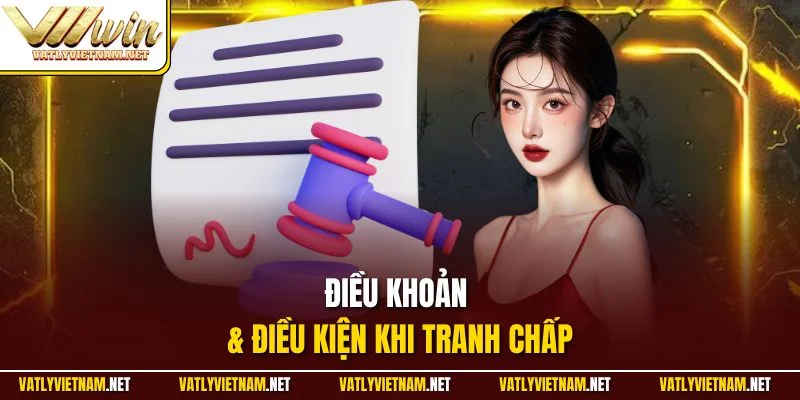 Điều khoản & điều kiện khi tranh chấp