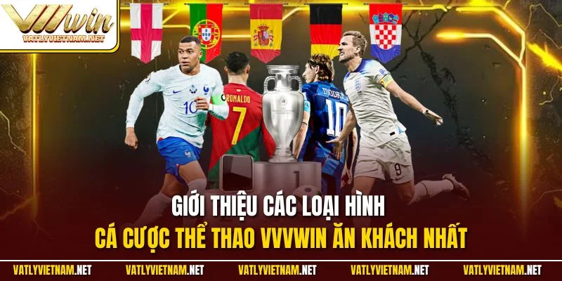 Giới thiệu các loại hình cá cược thể thao VVVWIN ăn khách nhất