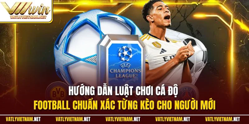 Hướng dẫn luật chơi cá độ Football chuẩn xác từng kèo cho người mới
