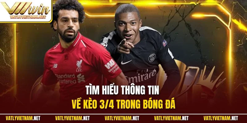 Tìm hiểu thông tin về kèo 3/4 trong bóng đá